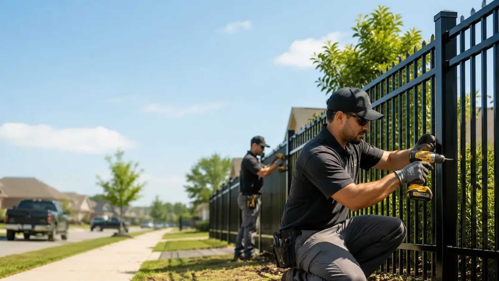 Metal Fence Installation in Crescent Mills, CA